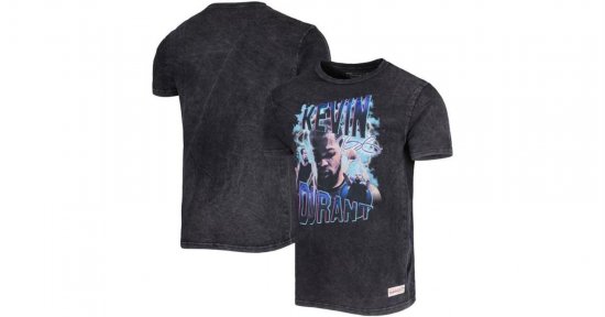 Mitchell & Ness Blue Black Kevin Durant Brooklyn Nets 2023 Nba All-star Game Concert T-shirt for men