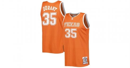 Mitchell & Ness Kevin Durant Texas Orange Texas Longhorns Authentic 2006 Jersey for men