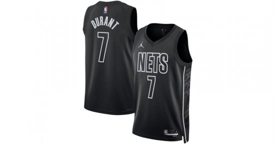 Nike Brand Kevin Durant Black Brooklyn Nets 2022/23 Statement Edition Swingman Jersey for men