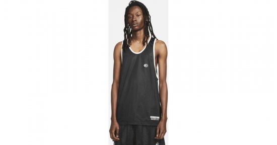 Nike Black Kevin Durant Dri-fit Mesh Basketball Jersey for men