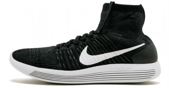 Nike Black Lunar Flyknits Shoes - Size 10 for men