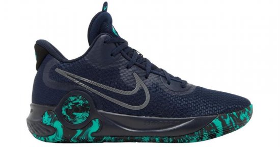 Nike Blue Kd Trey 5 Ix 'obsidian Clear Emerald' for men