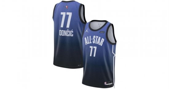 Nike Damian Lillard Blue 2023 Nba All-star Game Swingman Jersey for men