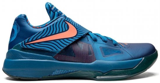 Nike Blue Zoom Kd 4 "year Of The Dragon" Sneakers for men