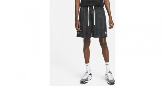 Nike Black Kevin Durant Dri-fit 8" Basketball Shorts In Grey, for men