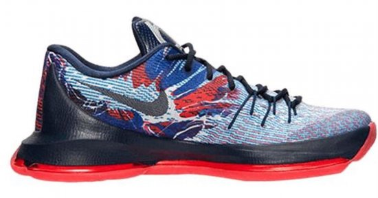 Nike White Kd 8 'independence Day' for men
