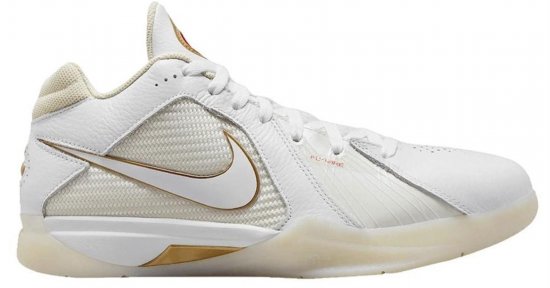 Nike Zoom Kd 3 Retro 'white Metallic Gold' for men