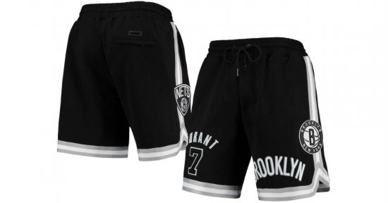 Pro Standard Kevin Durant Black Brooklyn Nets Team Player Shorts for men