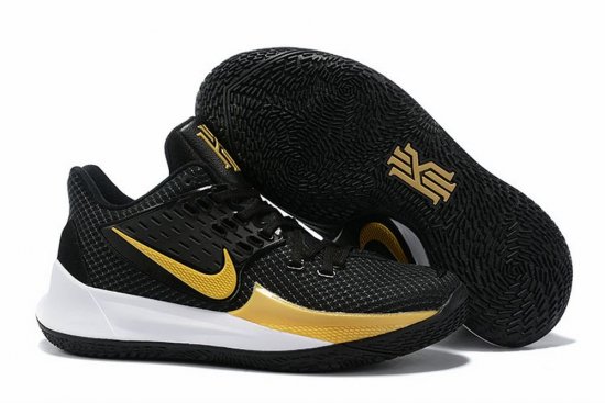 Nike Kyrie 2 Black Whtie Gold